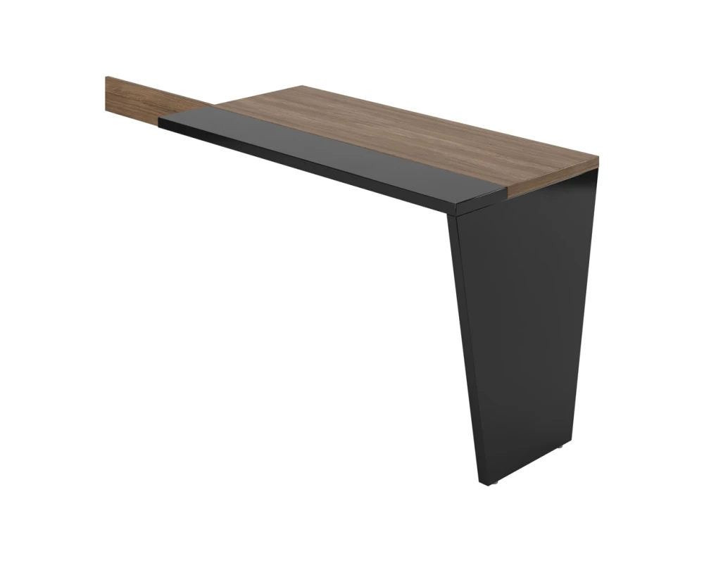 Приставной стол левый Асти П / Asti P Дуб урбан/Черный