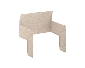 Кабина настольная на стол VE.KB5-1580.8 1580x1200x1100 Акустикс / AcustiX images