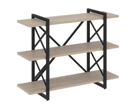 Стеллаж на регулируемых опорах - 3 полки 1200х400х910 Лофт / Loft images