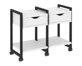 Тумба на колесных опорах наборная. Вариант №1 970х460х767 Лофт / Loft images