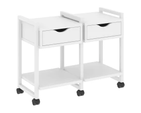 Тумба на колесных опорах наборная. Вариант №1 970х460х767 Лофт / Loft images