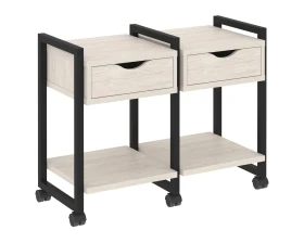 Тумба на колесных опорах наборная. Вариант №1 970х460х767 Лофт / Loft images