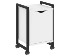 Тумба на колесных опорах с распашным фасадом 500х460х767 Лофт / Loft images