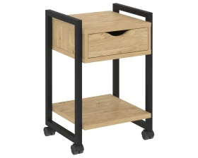 Тумба на колесных опорах с ящиком и полкой 500х460х767 Лофт / Loft images