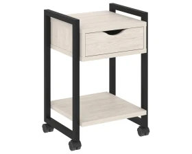 Тумба на колесных опорах с ящиком и полкой 500х460х767 Лофт / Loft images