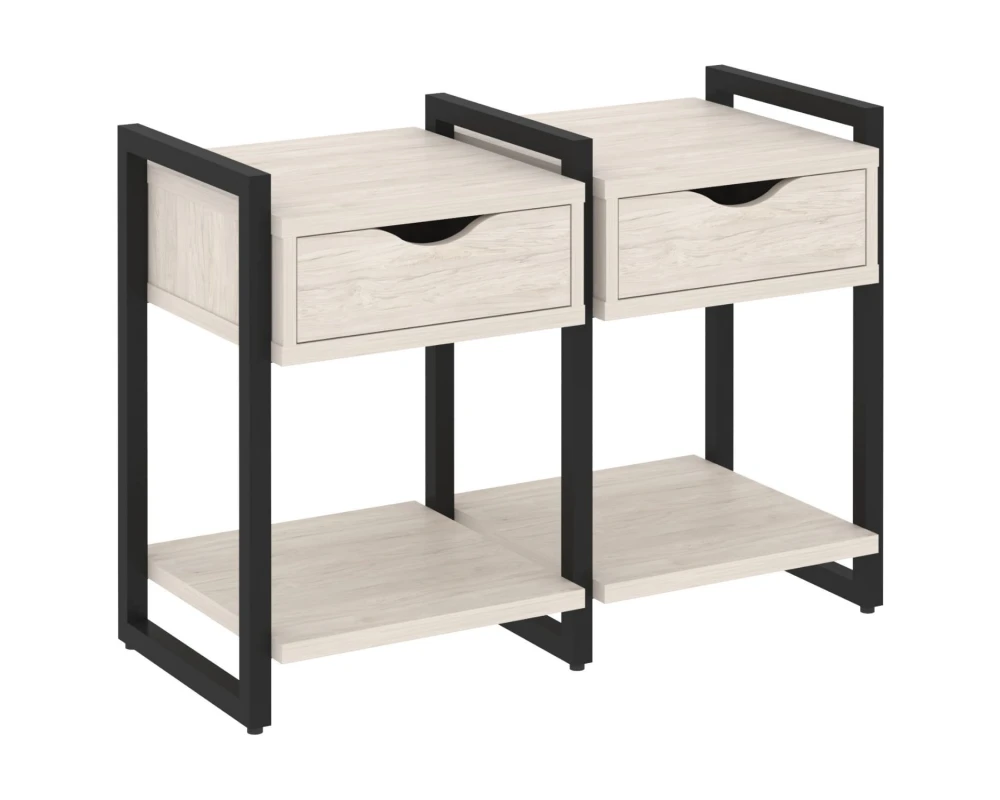 Тумба на регульруемых опорах наборная. Вариант №1 970х460х719 Лофт / Loft