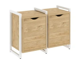 Тумба на регульруемых опорах наборная. Вариант №2 970х460х719 Лофт / Loft images