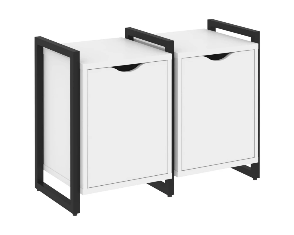 Тумба на регульруемых опорах наборная. Вариант №2 970х460х719 Лофт / Loft