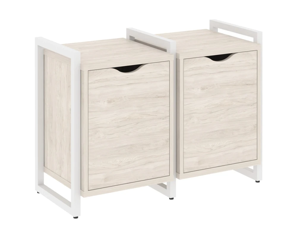 Тумба на регульруемых опорах наборная. Вариант №2 970х460х719 Лофт / Loft