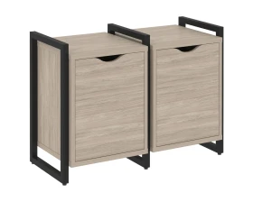 Тумба на регульруемых опорах наборная. Вариант №2 970х460х719 Лофт / Loft images