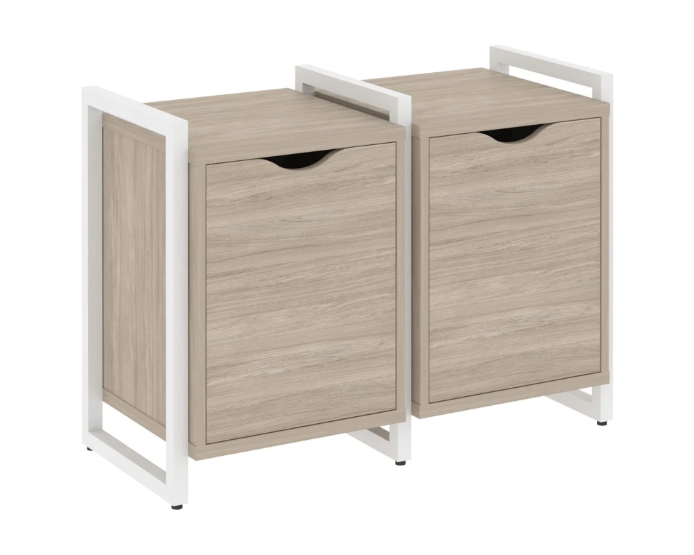 Тумба на регульруемых опорах наборная. Вариант №2 970х460х719 Лофт / Loft