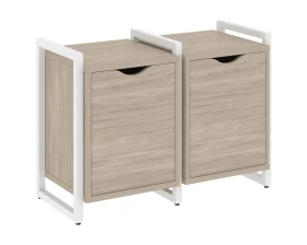 Тумба на регульруемых опорах наборная. Вариант №2 970х460х719 Лофт / Loft images