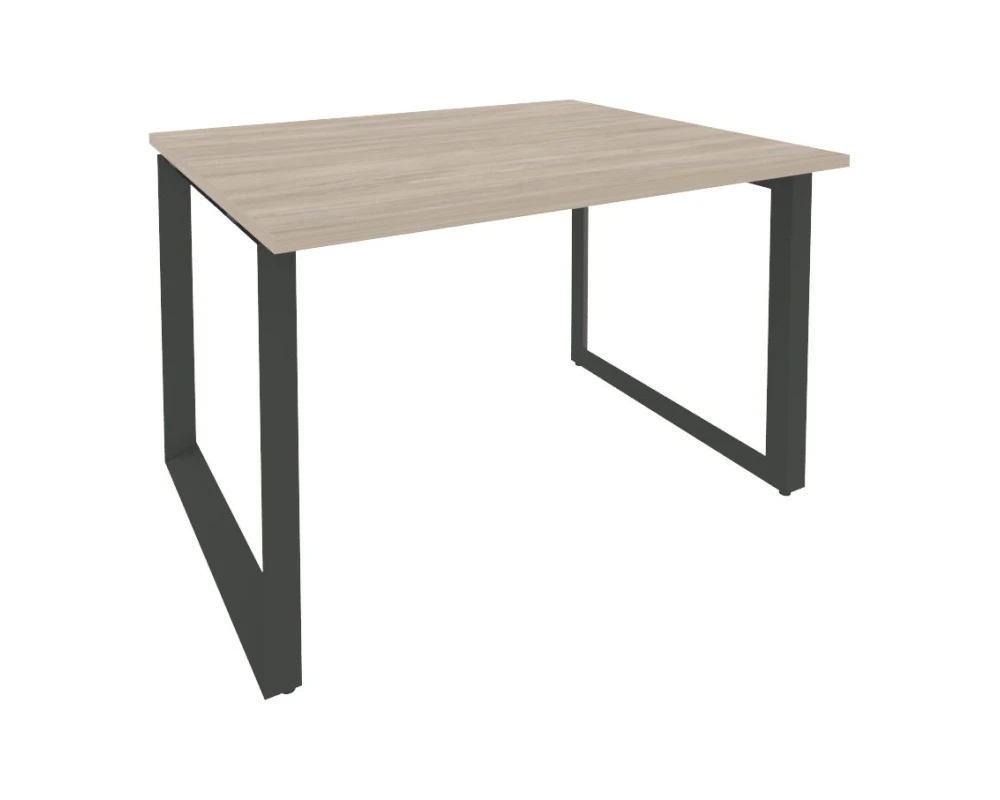 Стол переговорный (1 столешница) на О-образном м/к 1180x980x750 Оникс / Onix