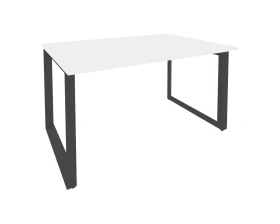 Стол переговорный (1 столешница) на О-образном м/к 1380x980x750 Оникс / Onix images