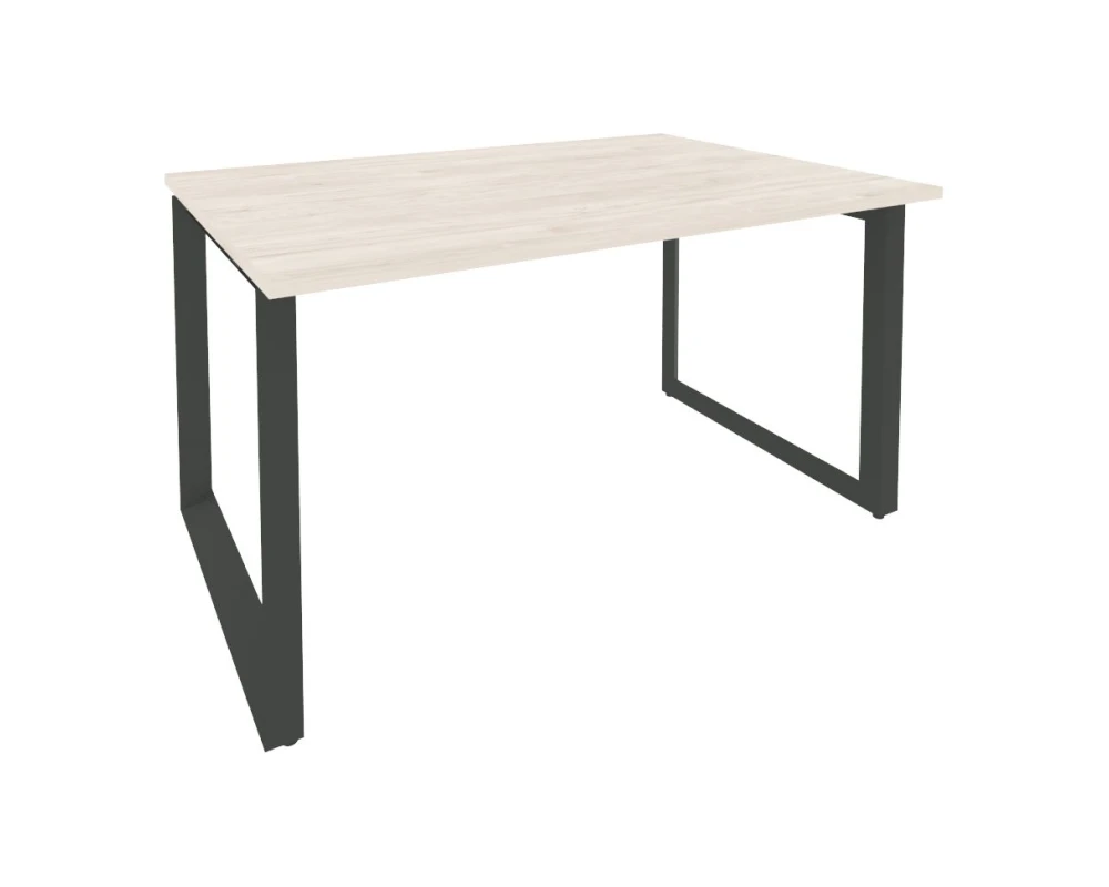 Стол переговорный (1 столешница) на О-образном м/к 1380x980x750 Оникс / Onix