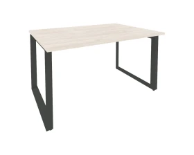 Стол переговорный (1 столешница) на О-образном м/к 1380x980x750 Оникс / Onix images