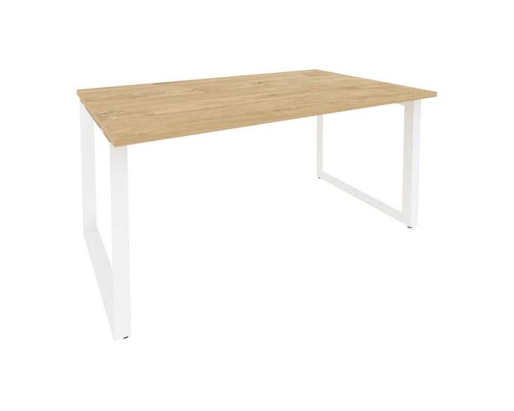 Стол переговорный (1 столешница) на О-образном м/к 1580x980x750 Оникс / Onix