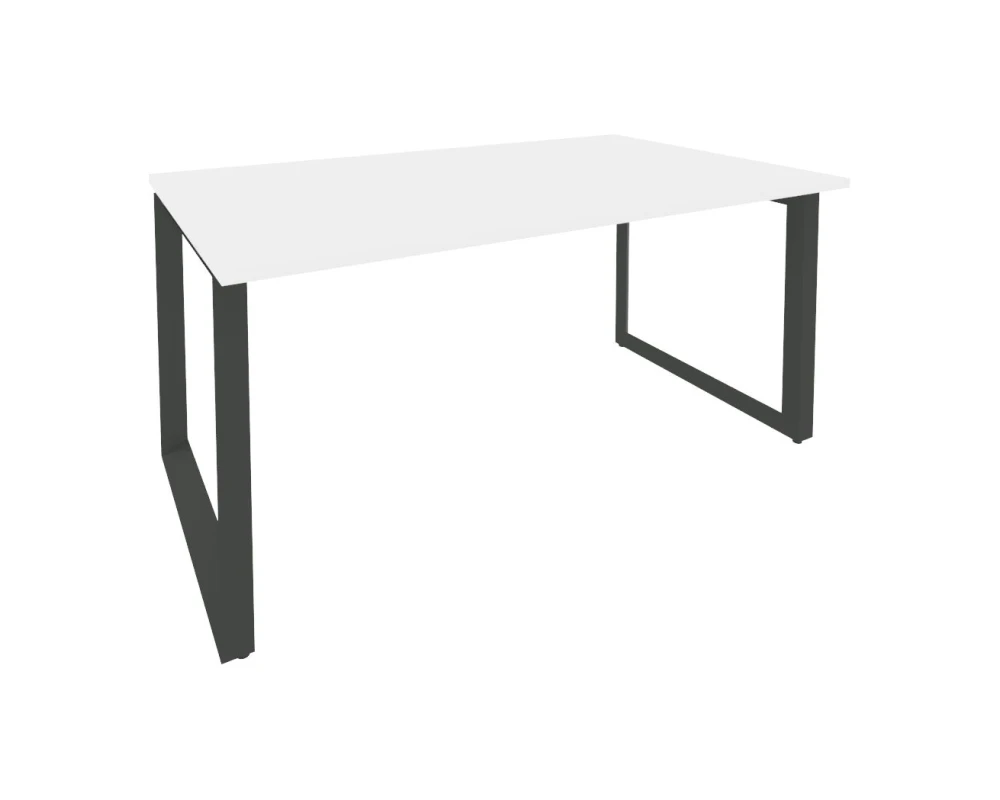 Стол переговорный (1 столешница) на О-образном м/к 1580x980x750 Оникс / Onix