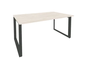 Стол переговорный (1 столешница) на О-образном м/к 1580x980x750 Оникс / Onix images