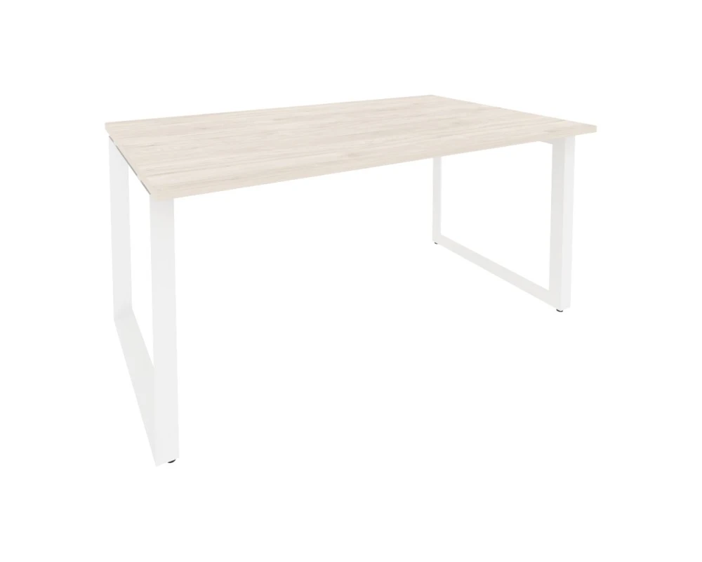 Стол переговорный (1 столешница) на О-образном м/к 1580x980x750 Оникс / Onix