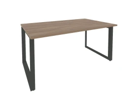 Стол переговорный (1 столешница) на О-образном м/к 1580x980x750 Оникс / Onix images