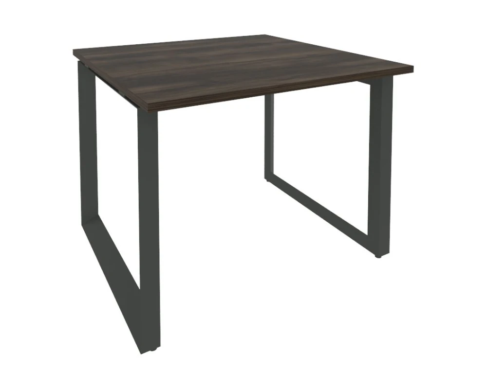 Стол переговорный (1 столешница) на О-образном м/к 980x980x750 Оникс / Onix