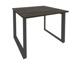 Стол переговорный (1 столешница) на О-образном м/к 980x980x750 Оникс / Onix images