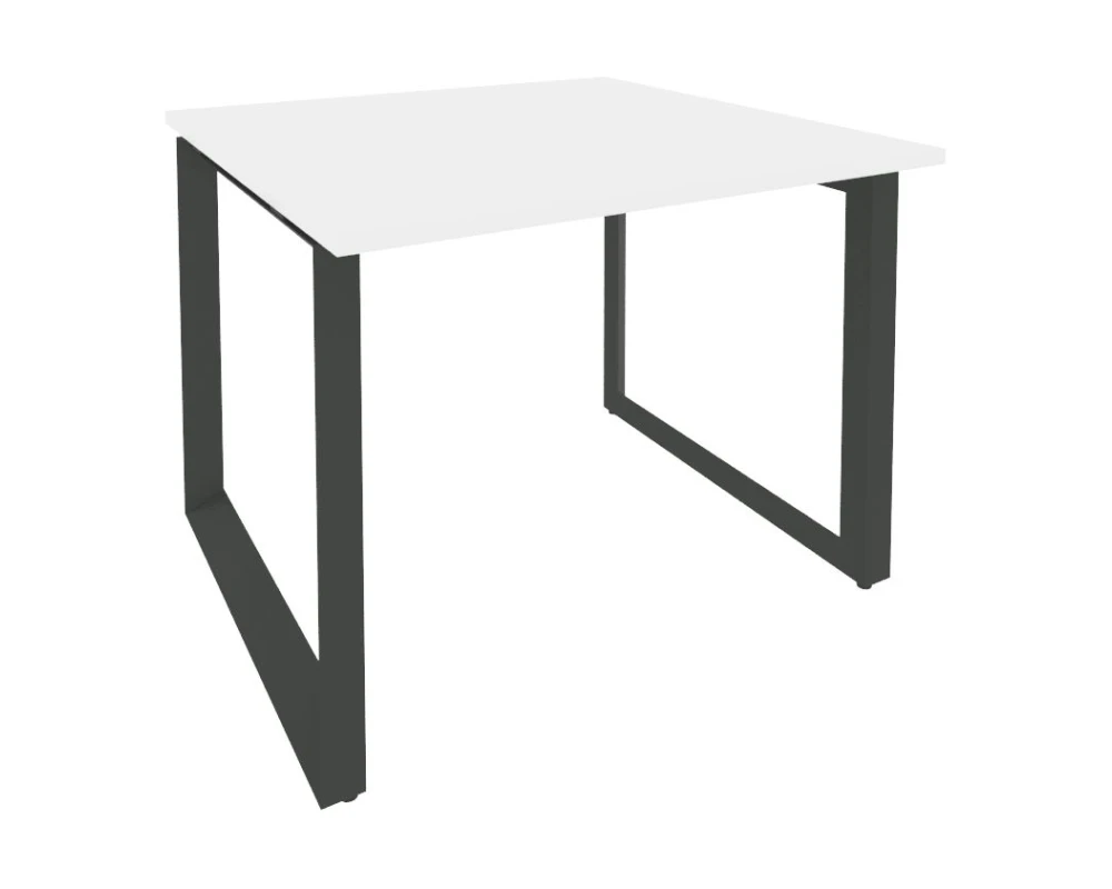 Стол переговорный (1 столешница) на О-образном м/к 980x980x750 Оникс / Onix