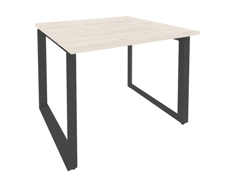 Стол переговорный (1 столешница) на О-образном м/к 980x980x750 Оникс / Onix