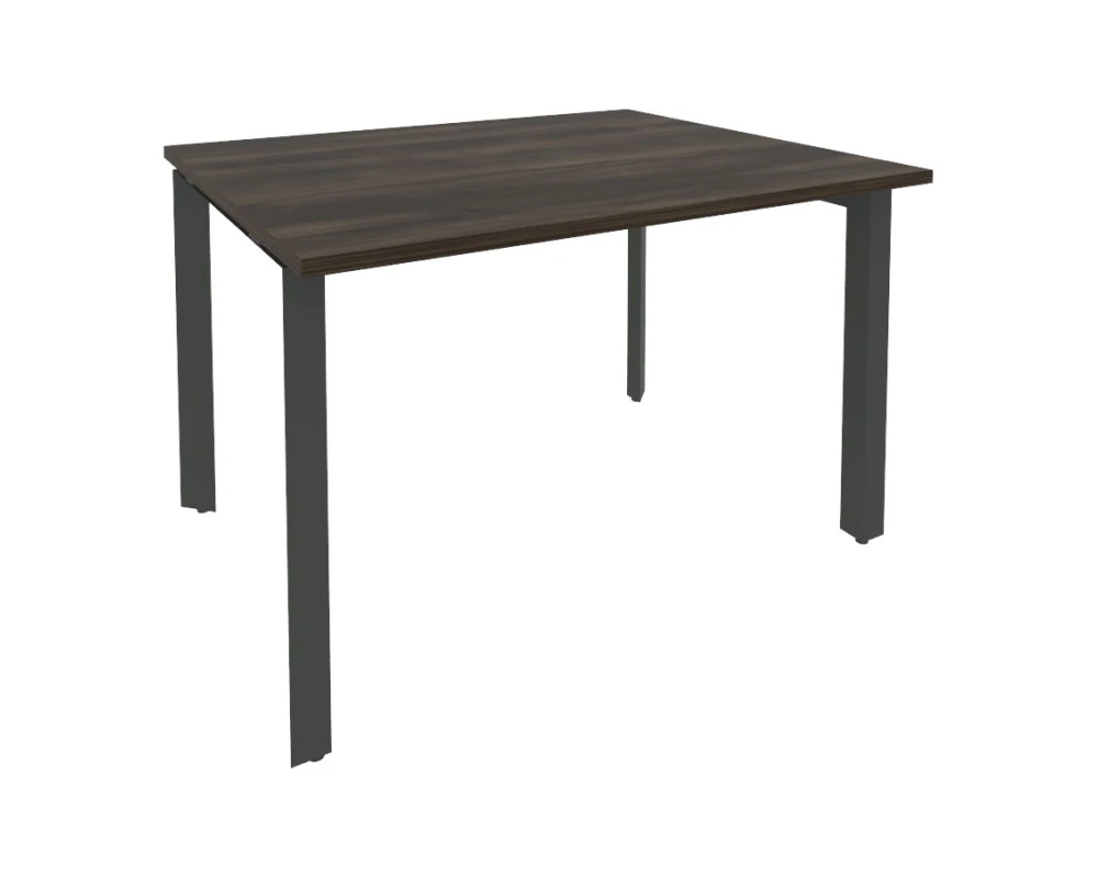 Стол переговорный (1 столешница) на П-образном м/к 1180x980x750 Оникс / Onix