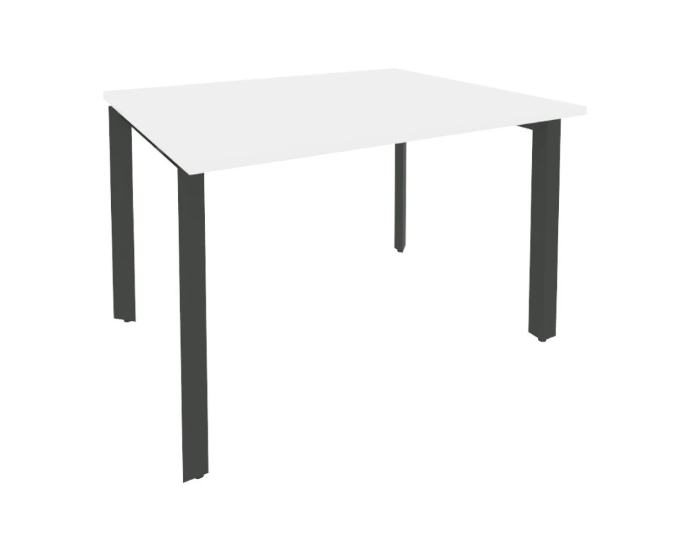 Стол переговорный (1 столешница) на П-образном м/к 1180x980x750 Оникс / Onix