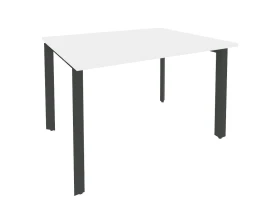 Стол переговорный (1 столешница) на П-образном м/к 1180x980x750 Оникс / Onix images