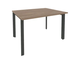 Стол переговорный (1 столешница) на П-образном м/к 1180x980x750 Оникс / Onix images