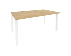 Стол переговорный (1 столешница) на П-образном м/к 1580x980x750 Оникс / Onix images