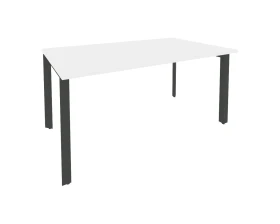 Стол переговорный (1 столешница) на П-образном м/к 1580x980x750 Оникс / Onix images