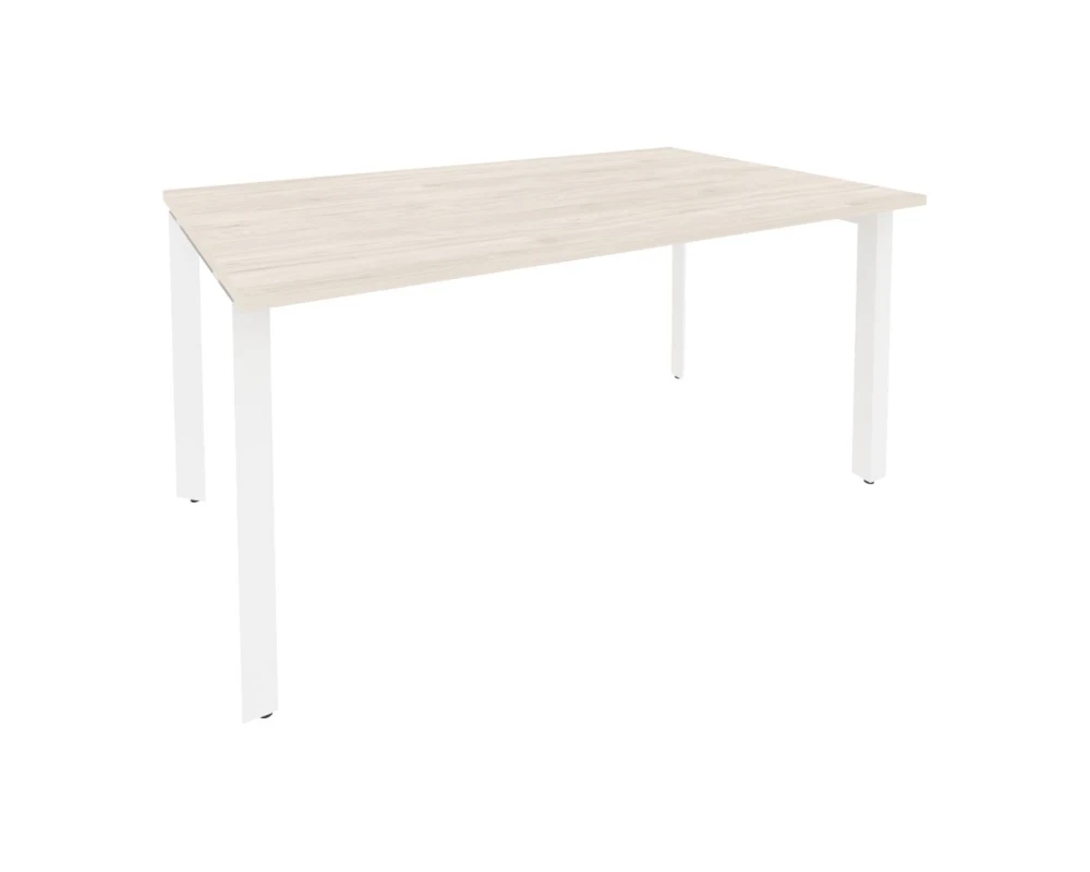 Стол переговорный (1 столешница) на П-образном м/к 1580x980x750 Оникс / Onix