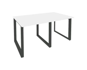 Стол переговорный (2 столешницы) на О-образном м/к 1560x980x750 Оникс / Onix images