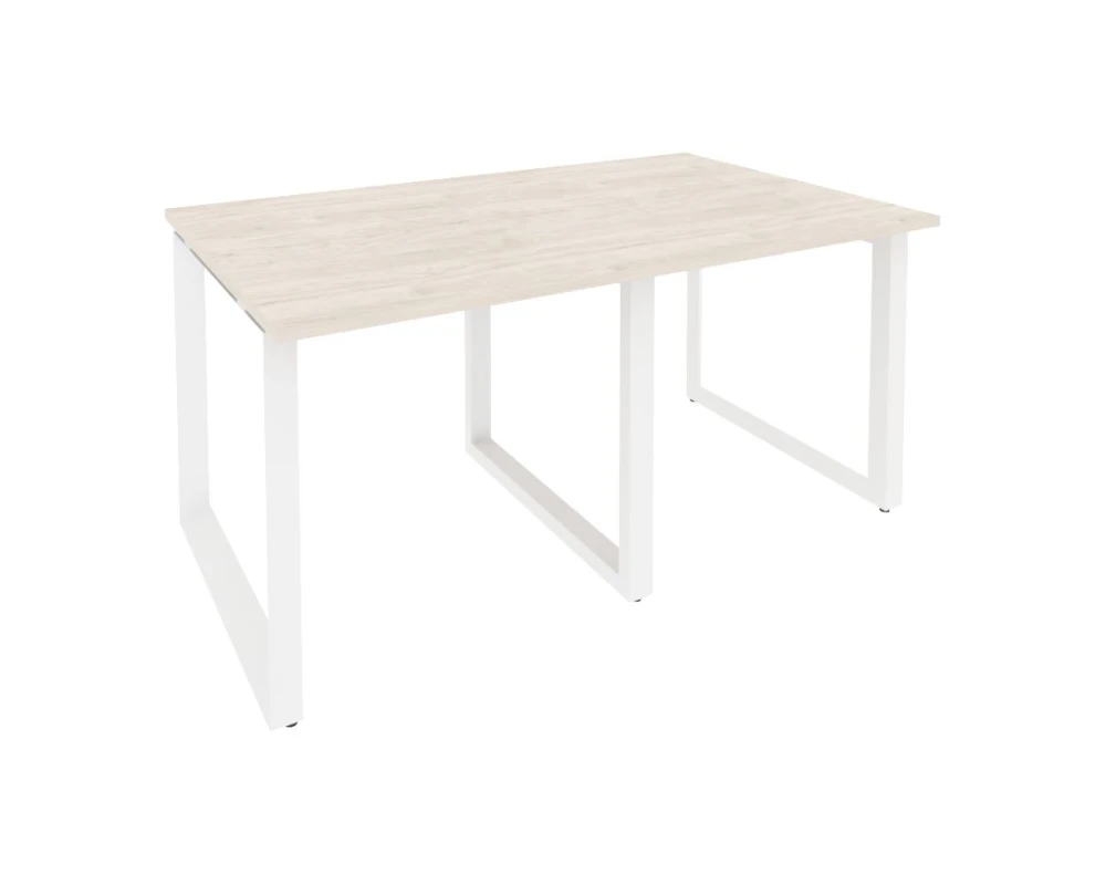 Стол переговорный (2 столешницы) на О-образном м/к 1560x980x750 Оникс / Onix