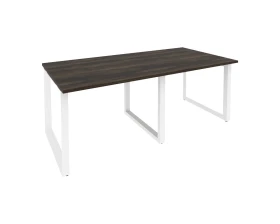 Стол переговорный (2 столешницы) на О-образном м/к 1960x980x750 Оникс / Onix images