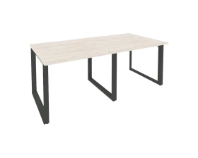 Стол переговорный (2 столешницы) на О-образном м/к 1960x980x750 Оникс / Onix images