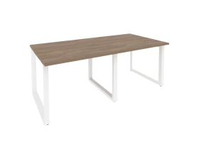 Стол переговорный (2 столешницы) на О-образном м/к 1960x980x750 Оникс / Onix images