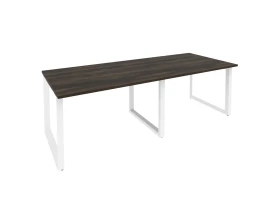 Стол переговорный (2 столешницы) на О-образном м/к 2360x980x750 Оникс / Onix images