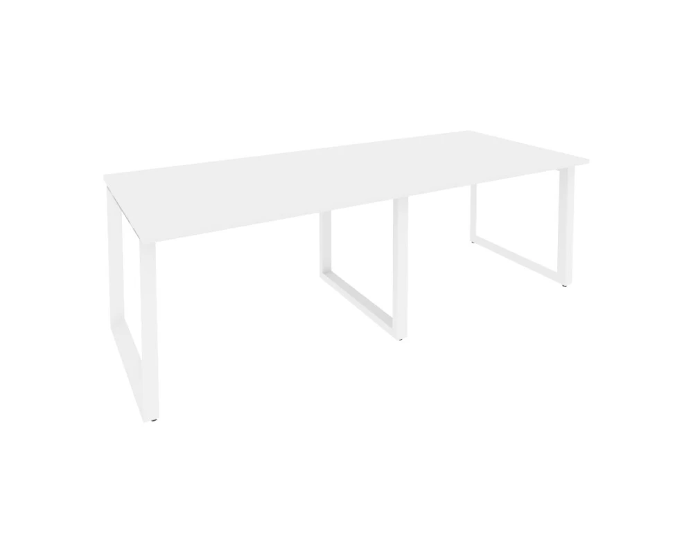 Стол переговорный (2 столешницы) на О-образном м/к 2360x980x750 Оникс / Onix