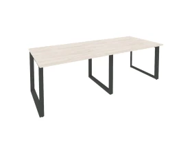 Стол переговорный (2 столешницы) на О-образном м/к 2360x980x750 Оникс / Onix images