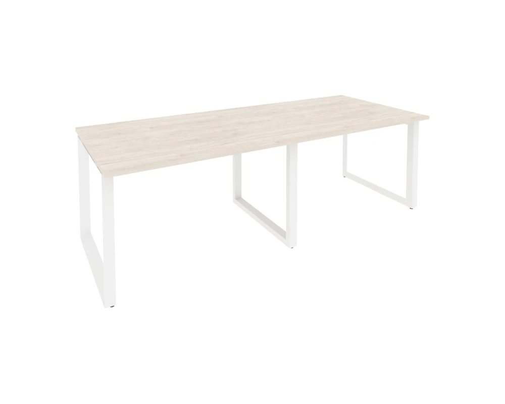 Стол переговорный (2 столешницы) на О-образном м/к 2360x980x750 Оникс / Onix