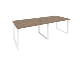Стол переговорный (2 столешницы) на О-образном м/к 2360x980x750 Оникс / Onix images