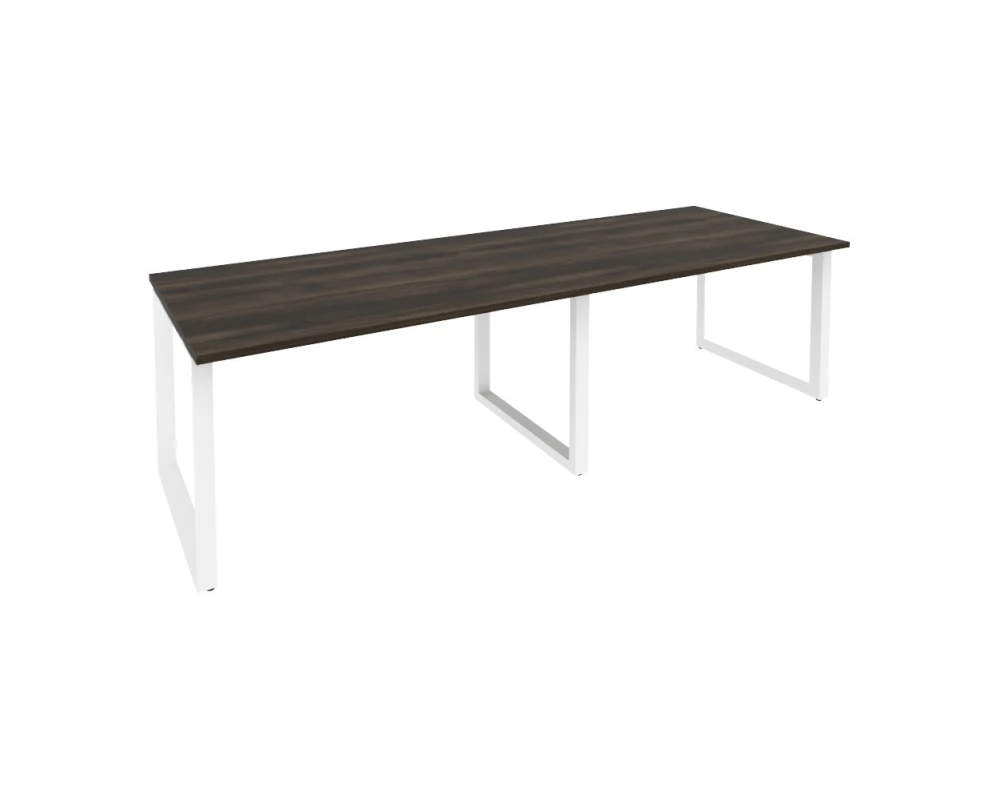 Стол переговорный (2 столешницы) на О-образном м/к 2760x980x750 Оникс / Onix