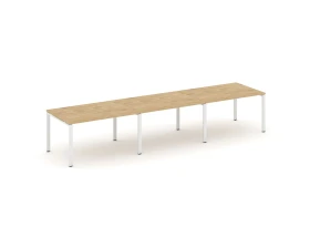 Стол переговорный на П-образном каркасе 60 мм 4410x980x750 Стайл Проджект / Style Project images