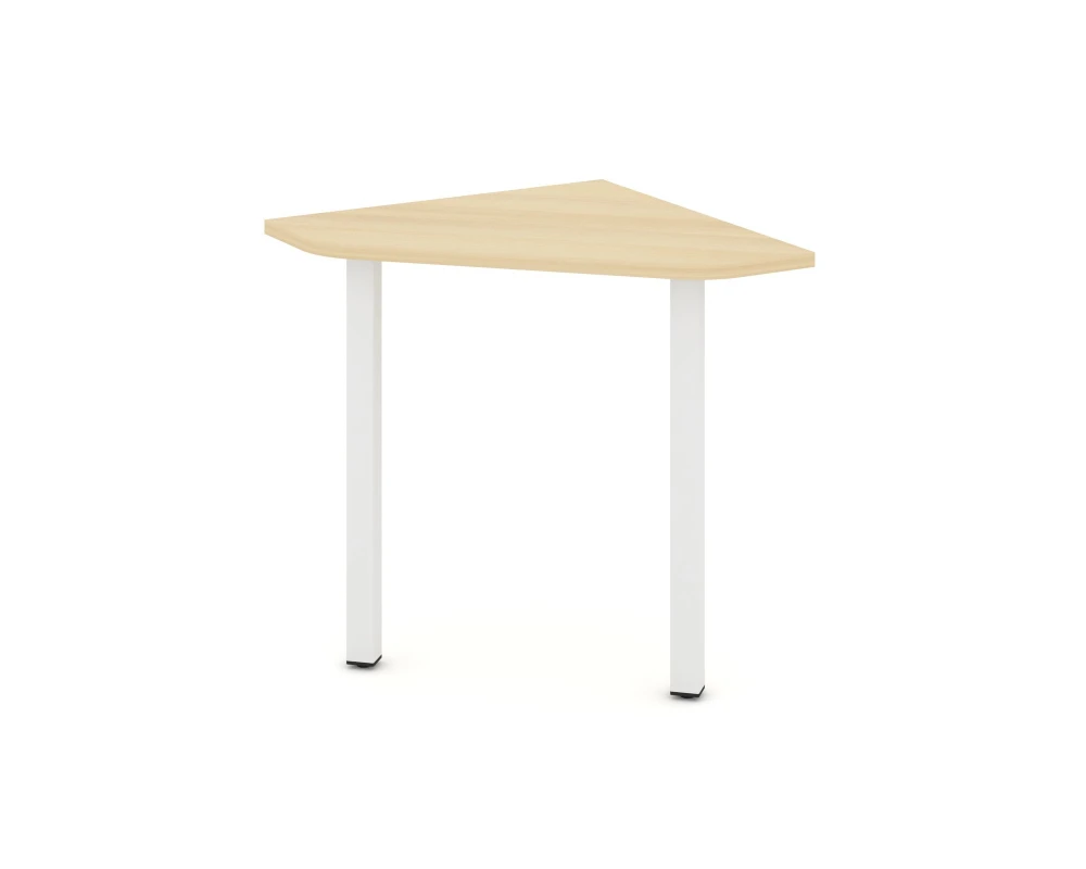 Угловой элемент перег. стола на П-образном каркасе 50 мм 600x600x750 Стайл Проджект / Style Project