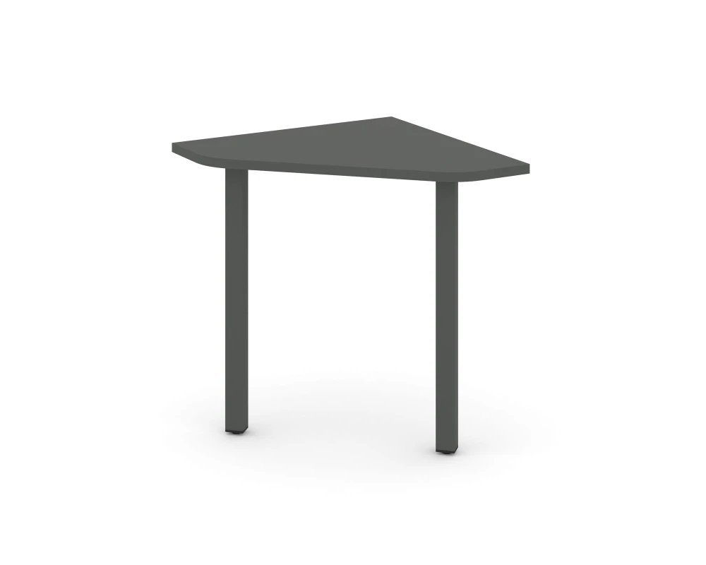 Угловой элемент перег. стола на П-образном каркасе 50 мм 600x600x750 Стайл Проджект / Style Project